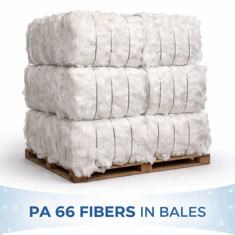 PA 66 Fibers In Bales