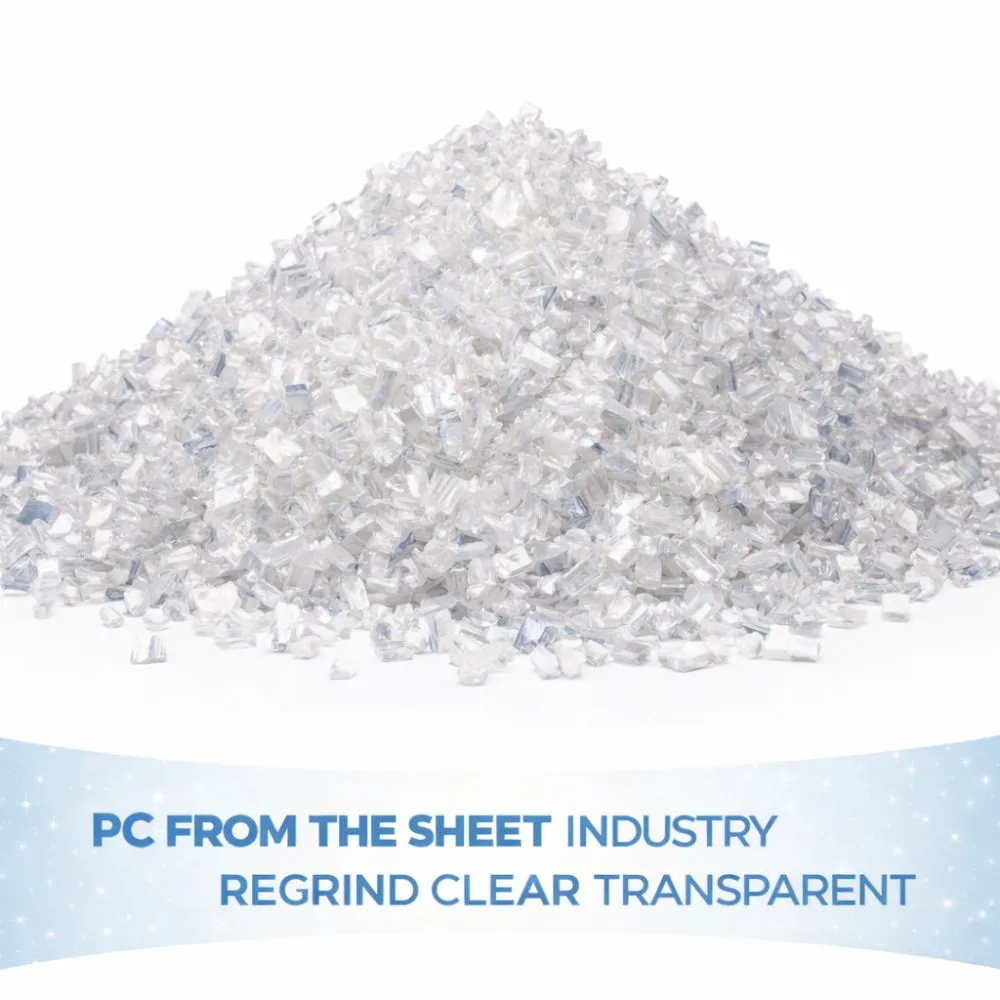 PC Sheet Industry Regrind Clear Transparent