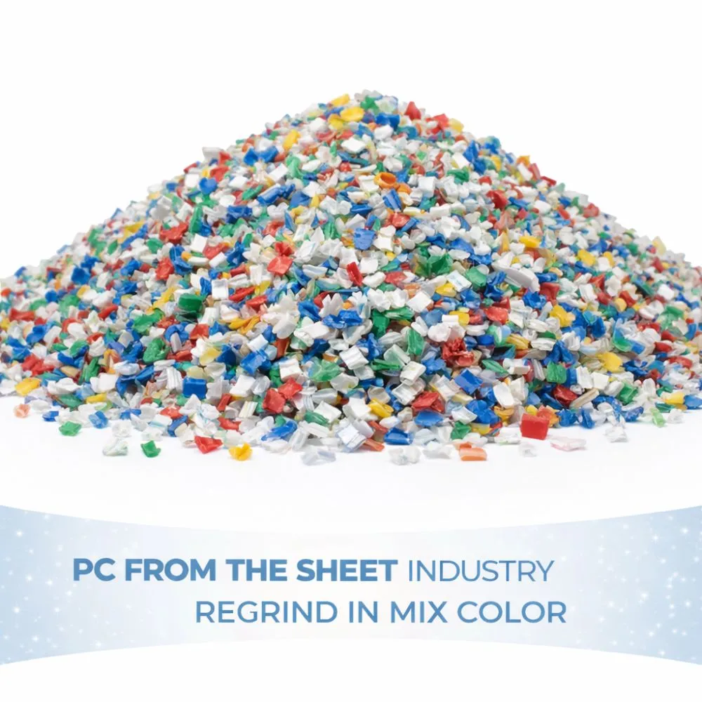 PC Sheet Industry Regrind In Mix Color